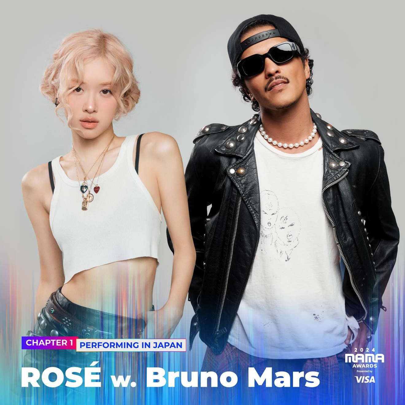 Bruno Mars e Rosé se unem pela primeira vez no palco do MAMA Awards!